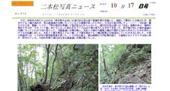 Desktop Screenshot of pnews.bine.jp